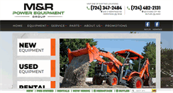 Desktop Screenshot of mrpowerequipment.com